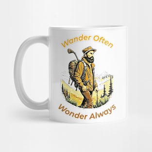 TRAVEL: WANDER OFTEN, WONDER ALWAYS Mug